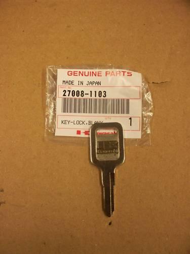 New kawasaki 1979 thru 1982 kz1000 kz 1000 oem factory key blank *b01c