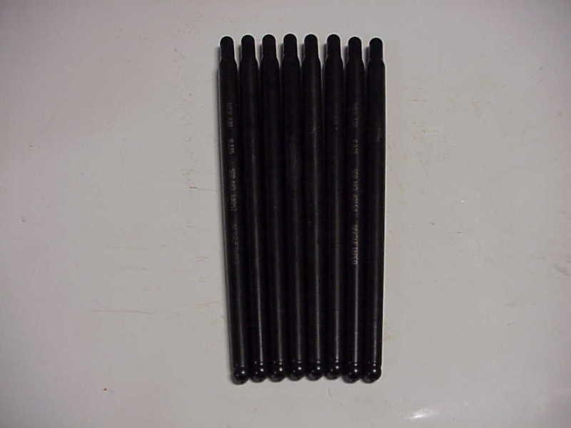 8 nascar 1/2" single taper pushrods 9.375" long-.120" wall  arca  imca ump 