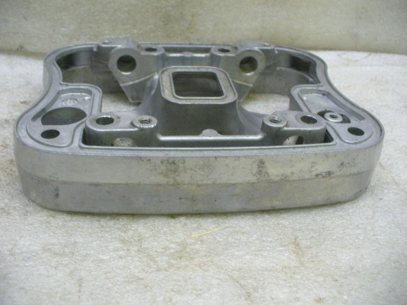 Harley 96 xl 883/1200 oem aluminum lower rocker box & center spacer.