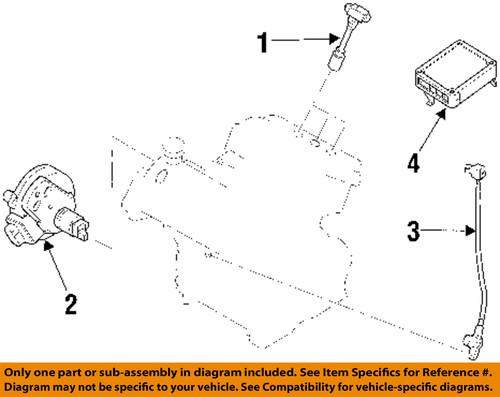 Mazda oem kj0118100c9u direct ignition coil/ignition coil