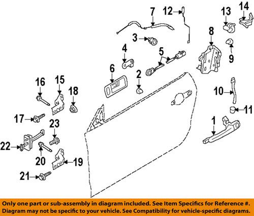 Ford oem cr3z-6321812-b door lock motor