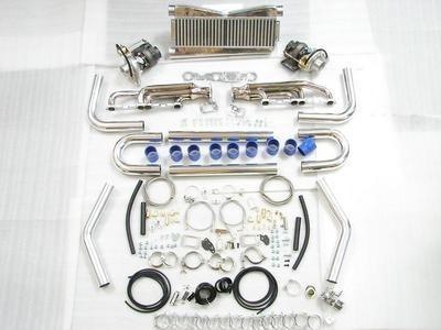 Chevy sbc 283 305 327 350 400 v8 small block firebird camaro t3t4 twin turbo kit