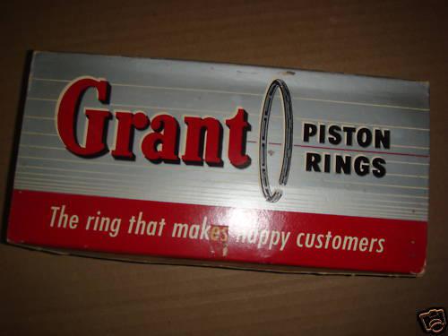 Grant piston rings for 1962 1963 buick 198 engine