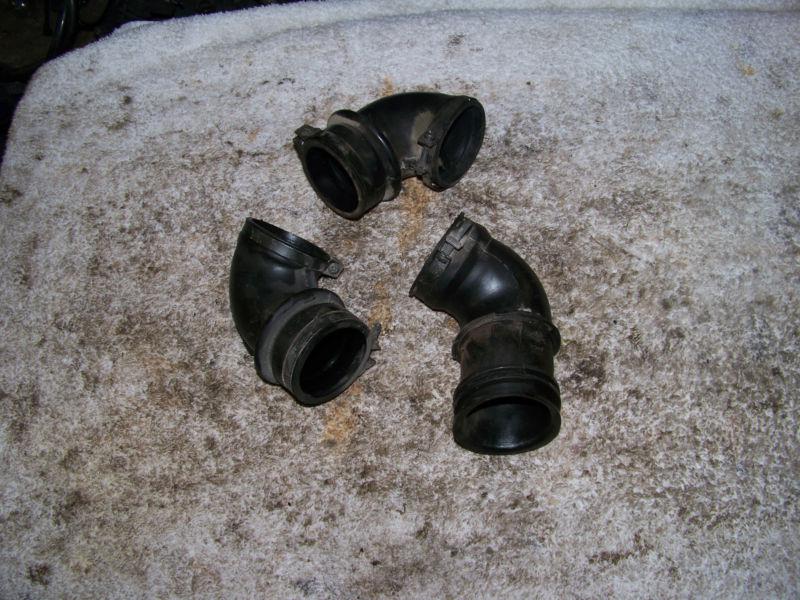 1984 yamaha xv1000 xv 1000 virago large carburetor carb boots (x3)