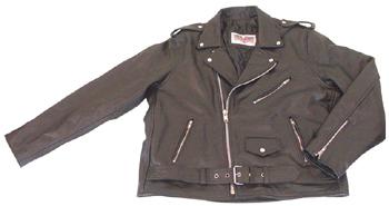 Childrens leather police style jackets