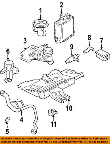 Ford oem xl3z9d477ba emission-egr tube