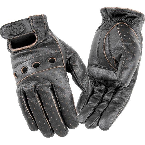 S river road outlaw vintage vented leather glove