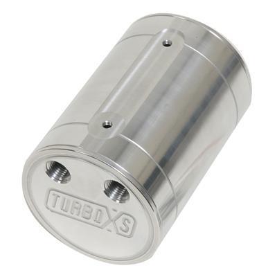 Turboxs oil catch can round aluminum clear anodized each catchcan