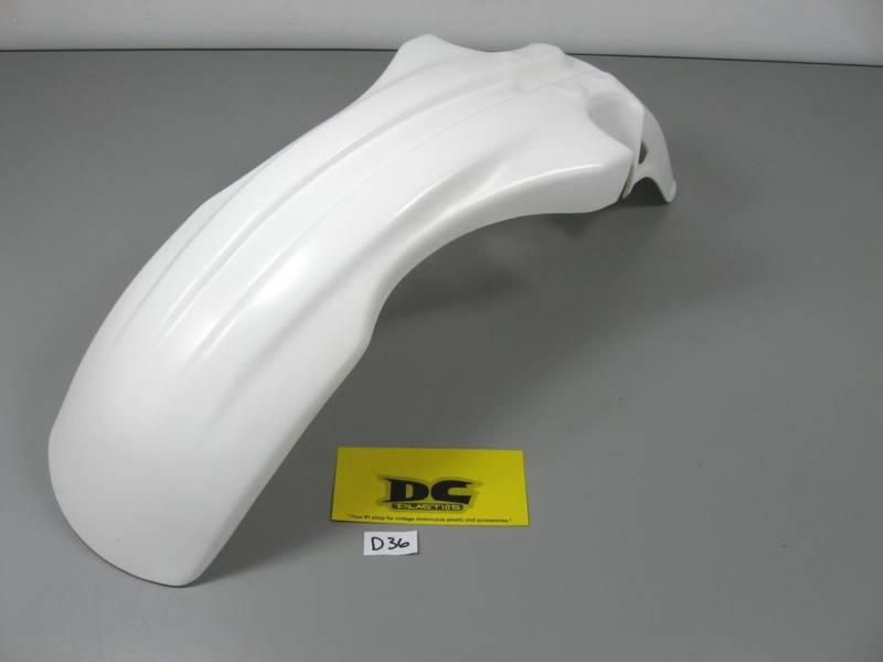 New front fender 1983-87 honda xl600 xl600r white plastic mud guard      #d36