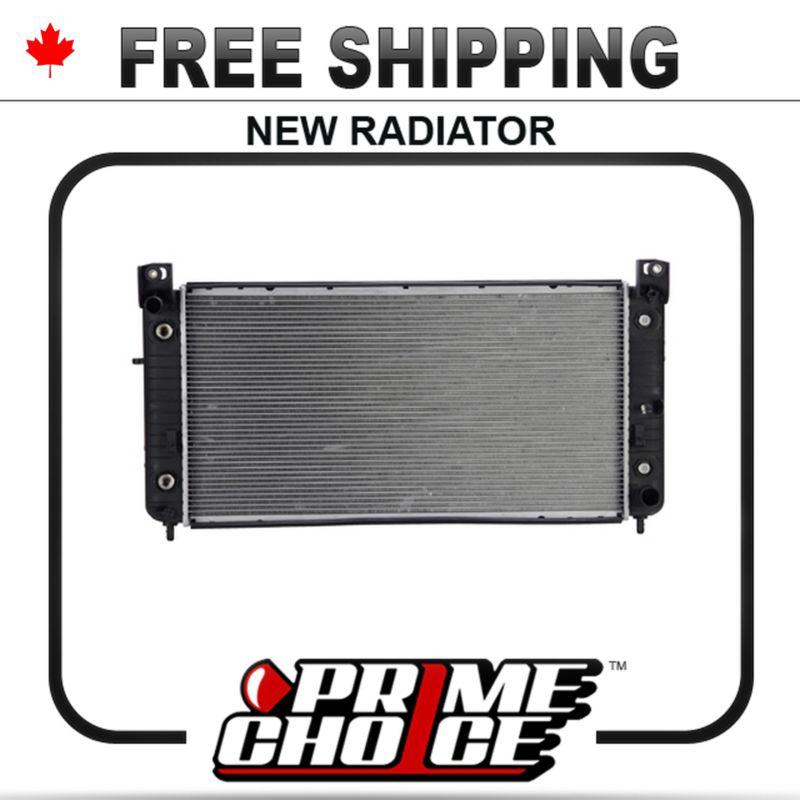 New direct fit complete aluminum radiator - leak tested rad for 4.8l-5.3l-6.0l