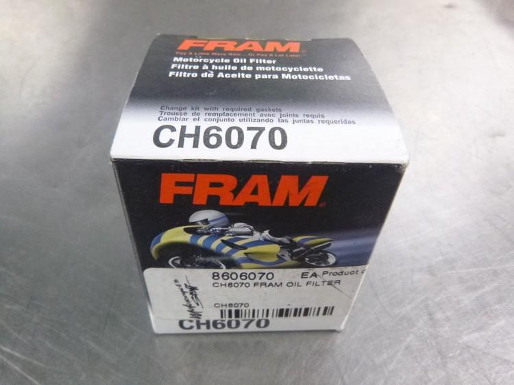 Fram motorcycle oil filter ch6070