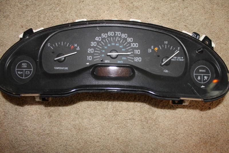 Century speedometer instrument cluster dash panel 