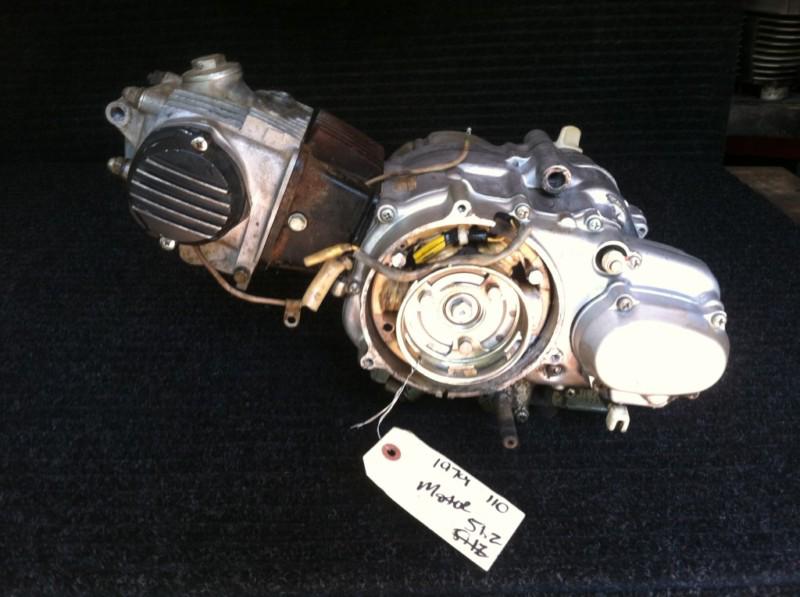 79 80 81 honda atc 110 ~ oem complete running motor engine top bottom  see video