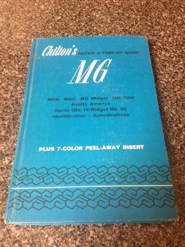 Chilton's repair & tune-up guide mg midget . 1971 second edition