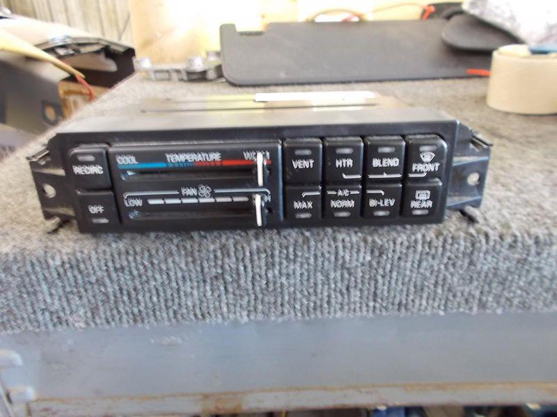 Buick lesabre heat/ac controller manual control (opt c67) 00 01 02 03 04 05