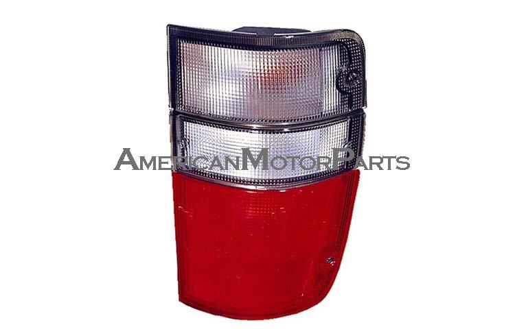 Passenger replacement red/clear lens tail light 00-02 isuzu trooper 8972189501