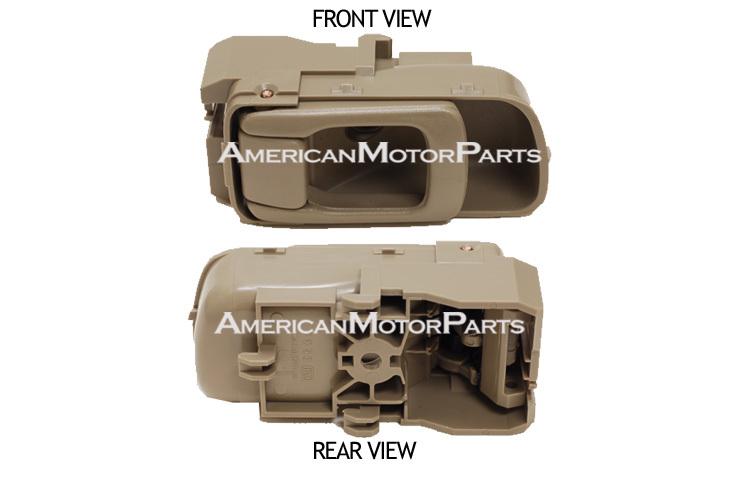 Inside-frt/rear door handle pair 80671-0w006/80671-0w016/80670-0w006/80670-0w016