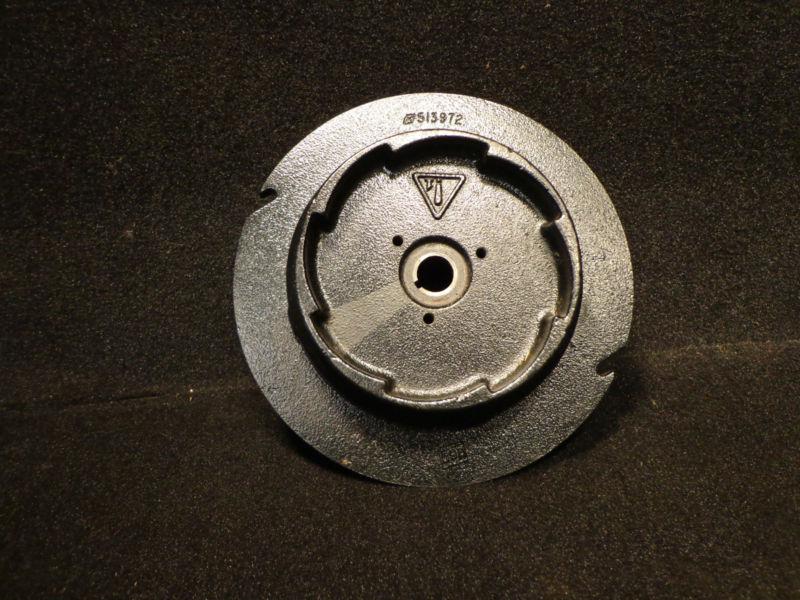 Flywheel #513972 #0513972 johnson/evinrude/omc 9.9,15 hp outboard boat motor #1