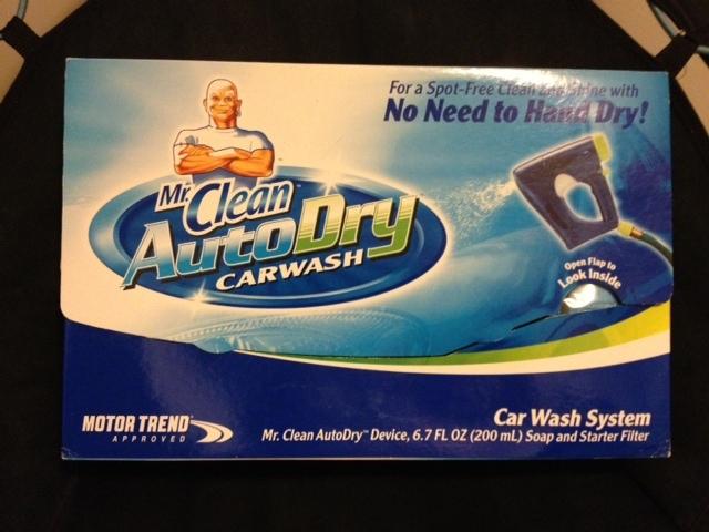 Mr. clean autodry car wash washing system soap and filter