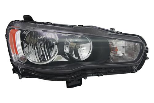 Tyc 20-9257-00 - 2009 mitsubishi evolution right replacement headlight assembly