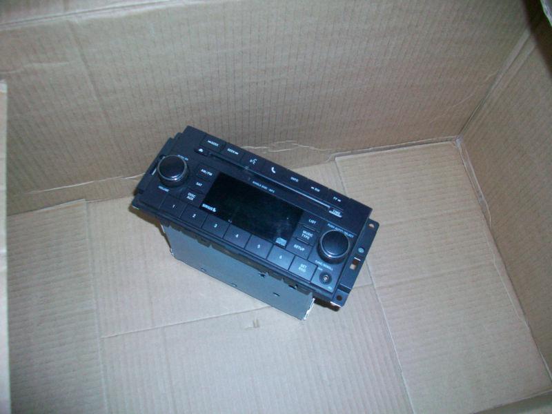 07-10 charger dodge  radio cd mp3 player res sirius p05091115ac