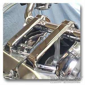 Baron dt risers chrome fits yamaha v-star 1100 custom ca 1999-2011