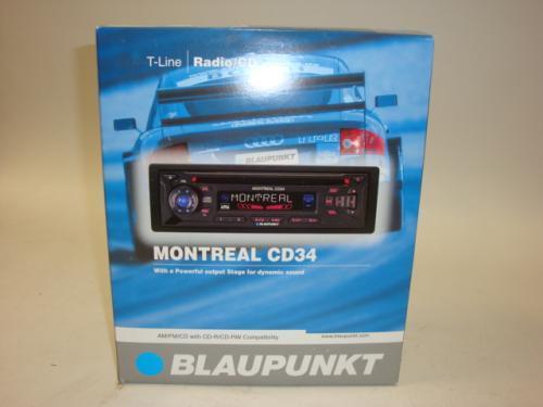 Blaupunkt radio cd player montreal cd34 corvette stereo