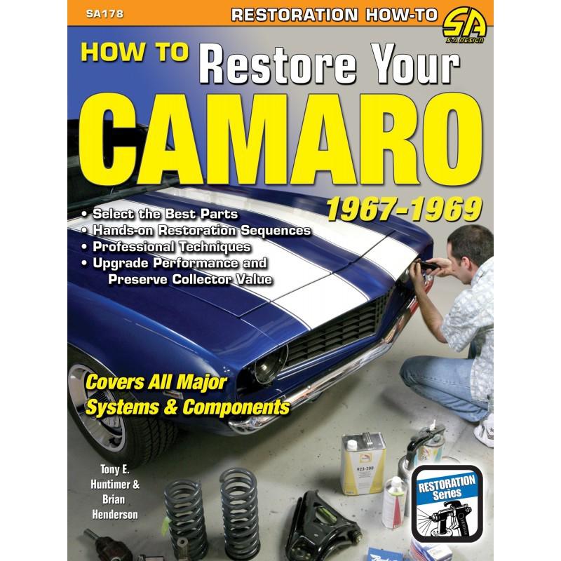 Sa178 sa design cartech how to restore your camaro 1967-1969 book