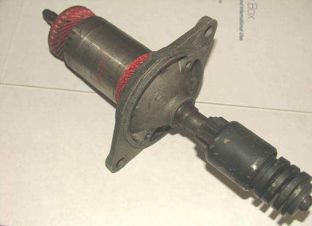 Lucas starter armature & nose  25149 m35j  triumph spitfire mg midget 1500