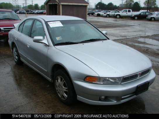 00 galant automatic transmission 2.4l 4 cyl 350132