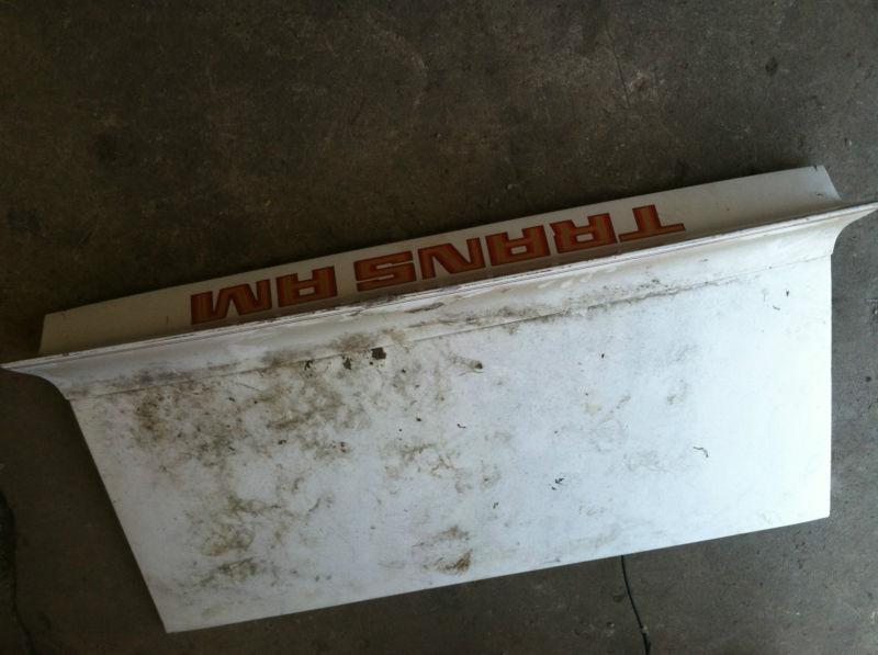 1970s trans am trunk lid