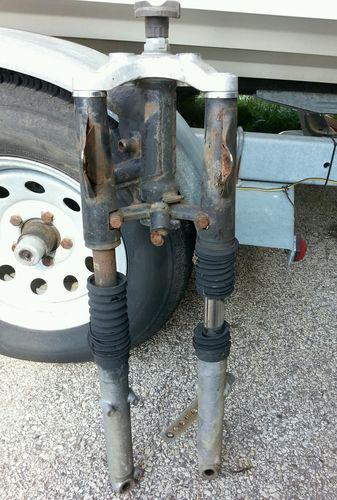 68-69 honda cl175 scramber front forks and triple trees