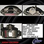 Centric parts 141.51210 front left rebuilt caliper with hardware