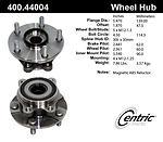 Centric parts 400.44004 front hub assembly