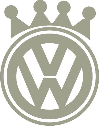 Vw king vinyl decal sticker euro vag golf jetta gti gli mk1 mk2 mk3 mk4 mk5 mk6