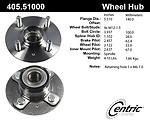 Centric parts 405.51000e rear hub assembly