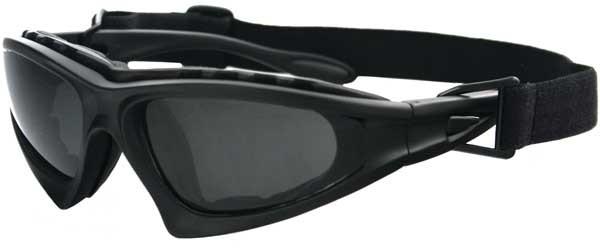 Bobster sunglasses gxr black w/clear lens gxr001c