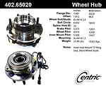 Centric parts 402.65020 front hub assembly