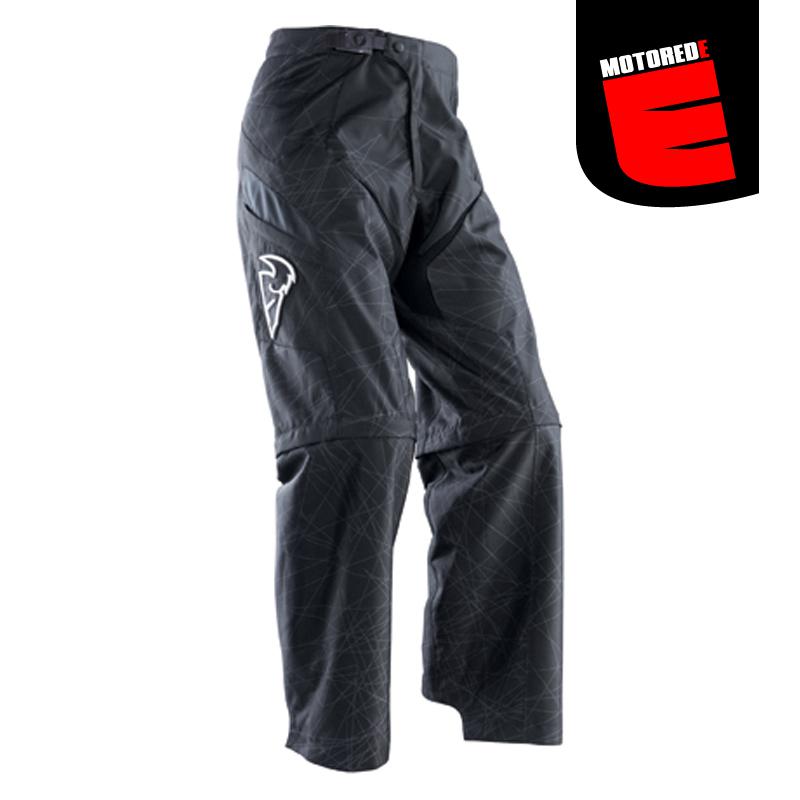 Thor 2013 static gear motocross freestyle atv pant black white size: 30