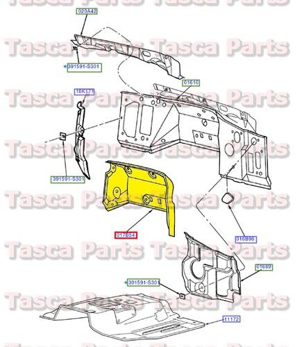 New oem dash panel diesel engine heat insulator f250 350 f450 f550 s d excursion