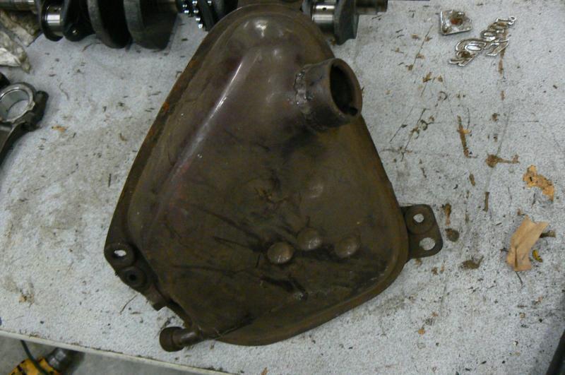 Honda cb 750 k cb750k 750 four engine oil tank