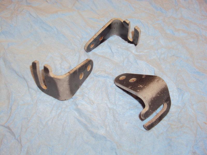 Antique harley j jd rear outer band brake brackets 1917-22