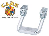 Carr suv truck steps hoop ii xm3 polished pair side step bars