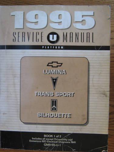 1993 chevy lumina trans sport silhouette service manual original good cond