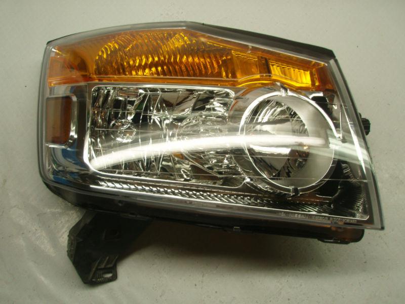 04 05 06 07  nissan titan & armada right headlight oem hl134