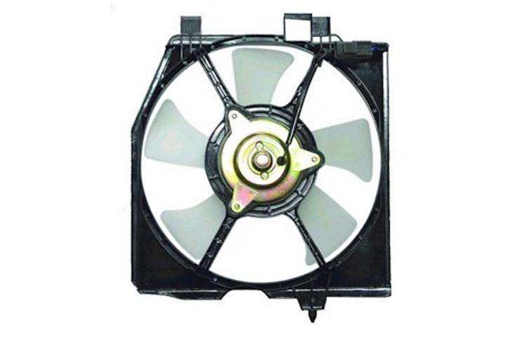 Replacement ac condenser cooling fan assembly 01-03 2001-2003 2002 mazda protege