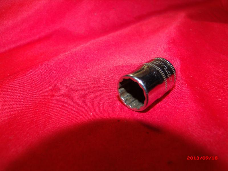 Snap on 3/8 drive metric 12mm shallow 12pt socket.fm12