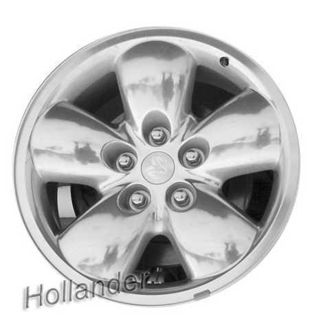 Wheel/rim for 02 03 04 05 dodge ram 1500 pickup ~ 20x9 alum polished 4614130