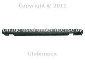 Mercedes w211 rocker panel moulding right primered genuine + warranty