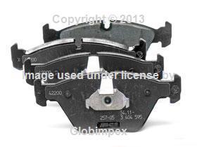 Bmw genuine front brake pads e83 x3 3.0si 2.5i 3.0 oem + 1 year warranty